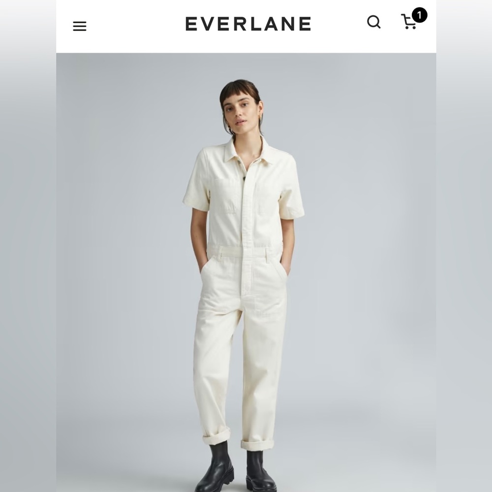 Super Soft Jean coveralls from Everlane
